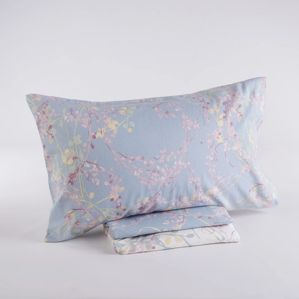 Completo Lenzuola Queen in flanella