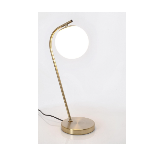 Lampada da tavolo Delphine dorato Bizzotto