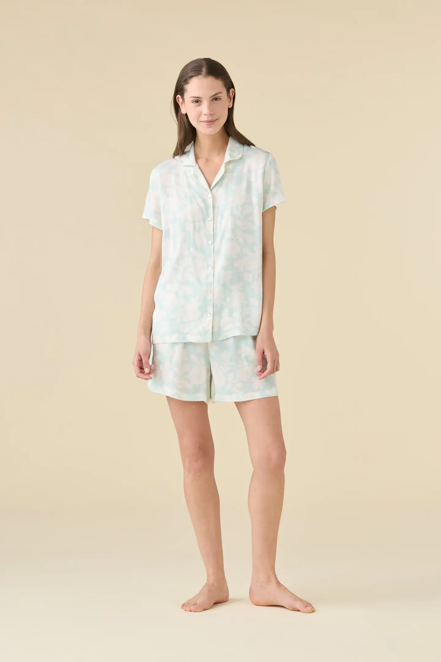 Pigiama donna estivo in viscosa floret