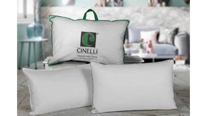 Guanciale in piuma Cinelli