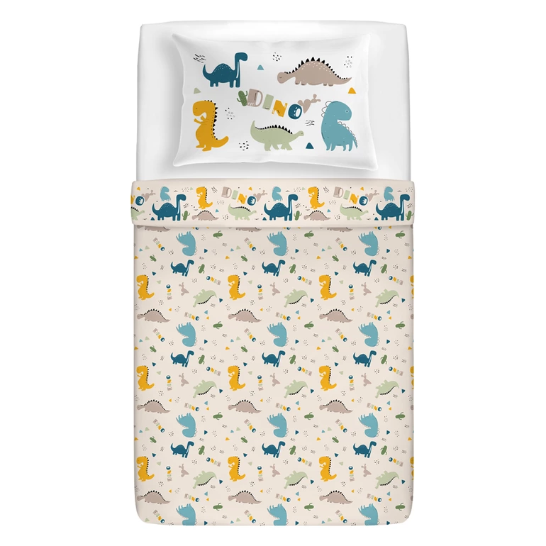 Maè Completo lenzuola bambino Dino