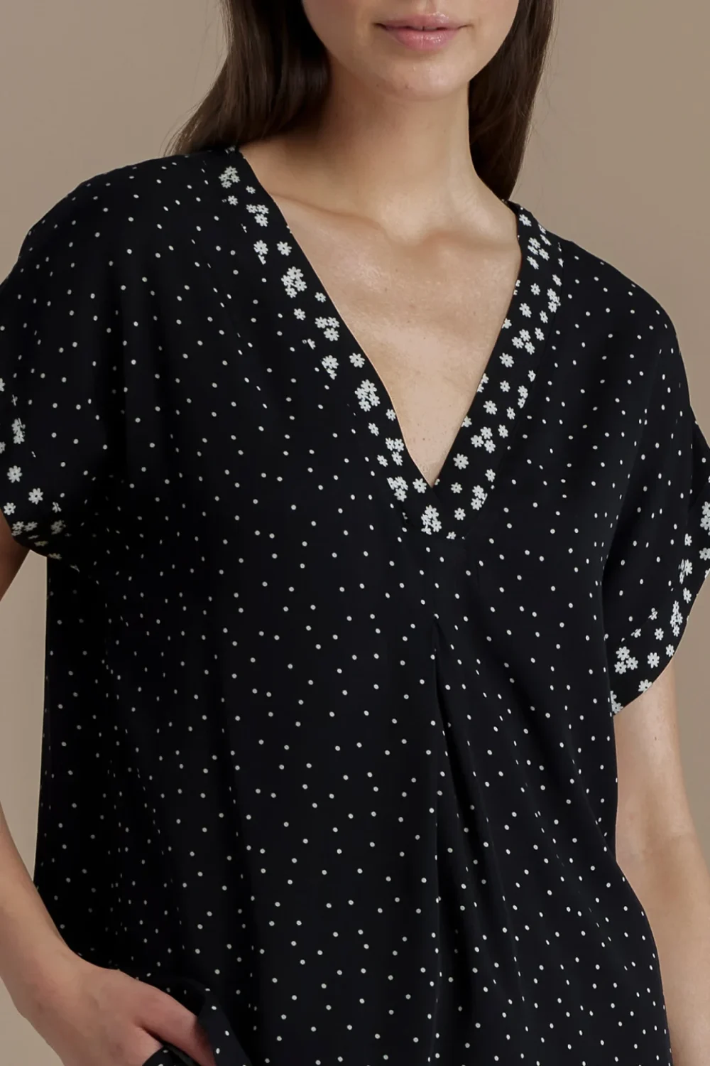 noidìnotte Pigiama donna in viscosa manica corta con collo a V e pantalone corto