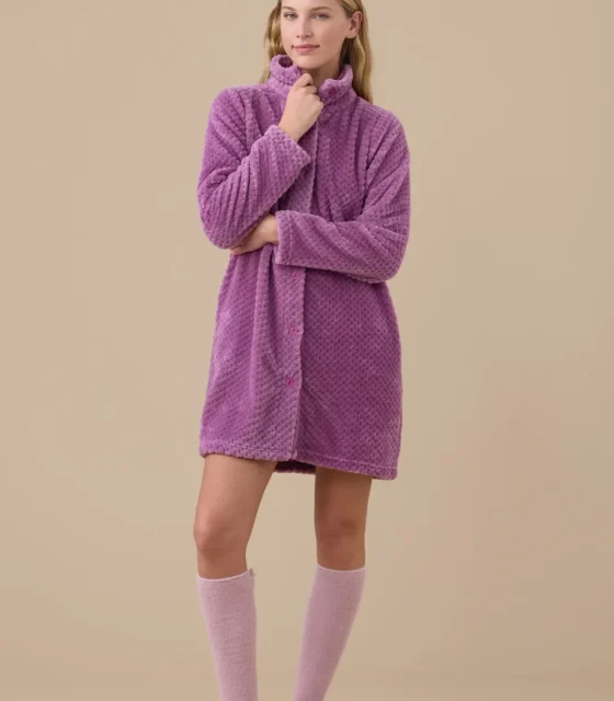 Vestaglia donna coral fleece.