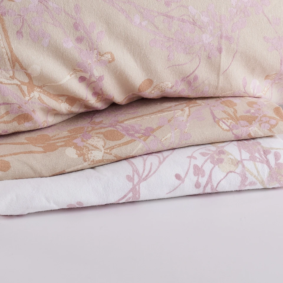 Completo Lenzuola Queen in flanella