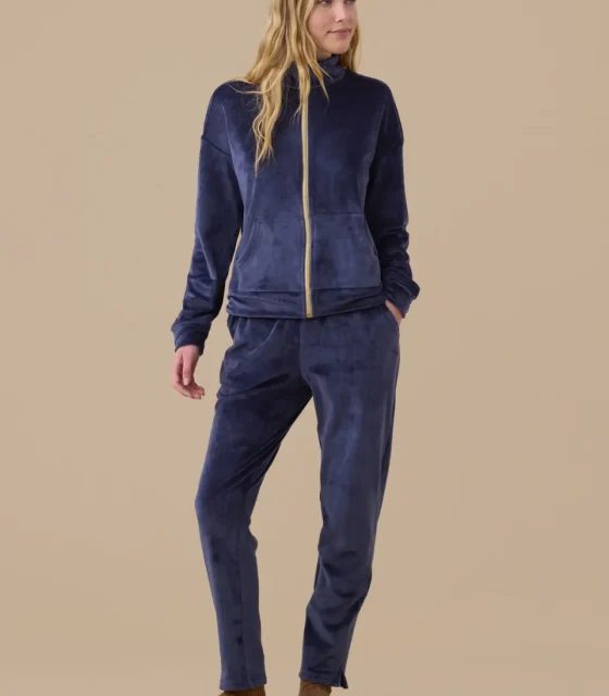 Completo donna ciniglia felpata articolo unito