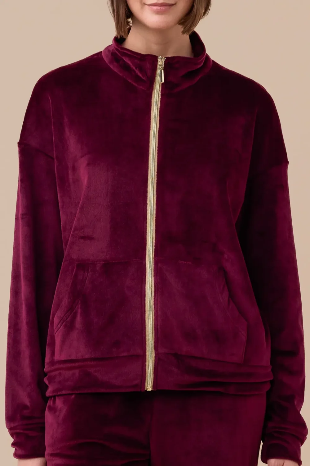 Completo donna ciniglia felpata articolo unito