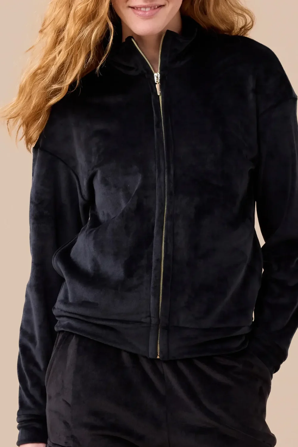 Completo donna ciniglia felpata articolo unito