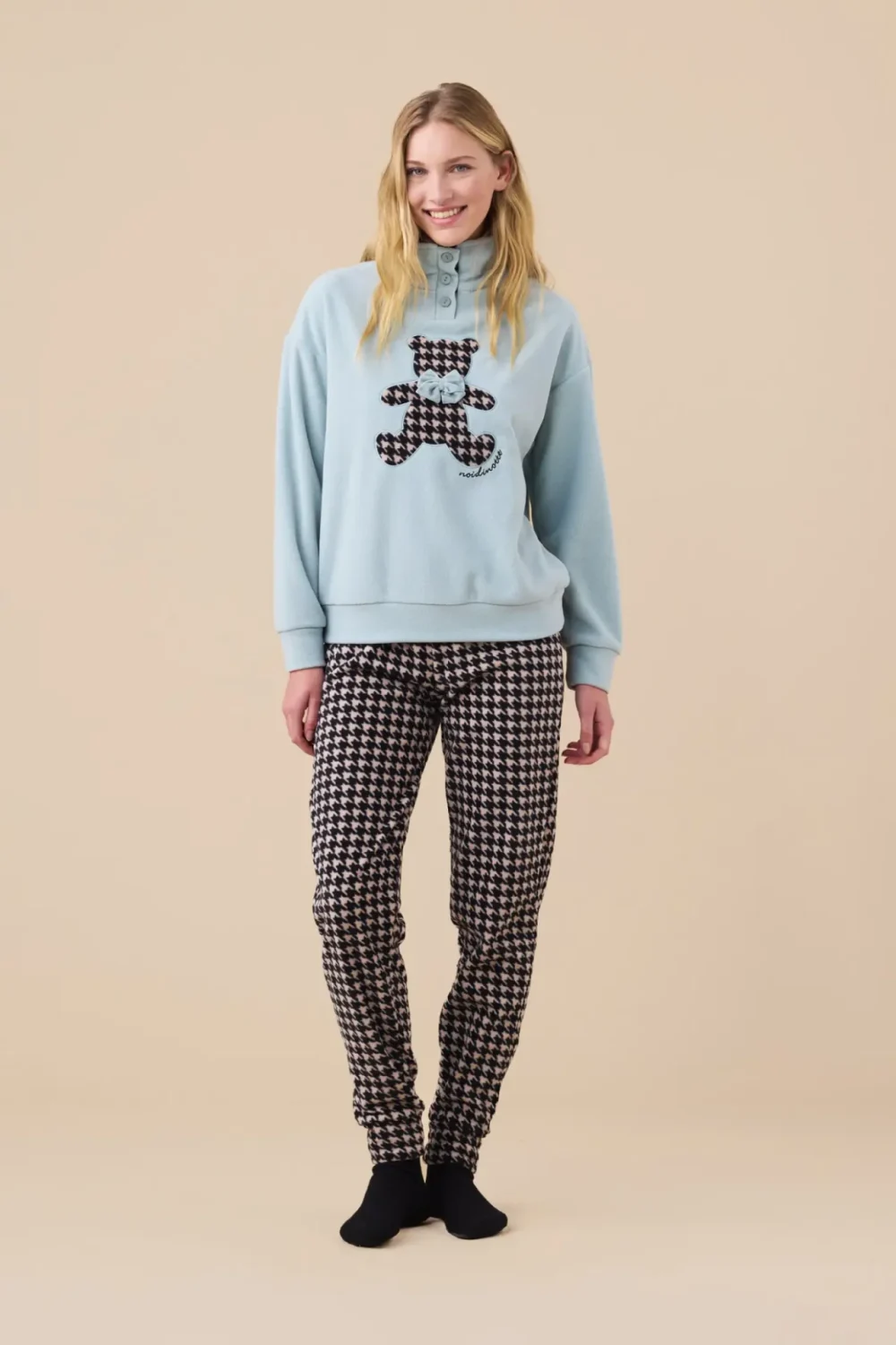 Pigiama donna invernale in micropile articolo pidi