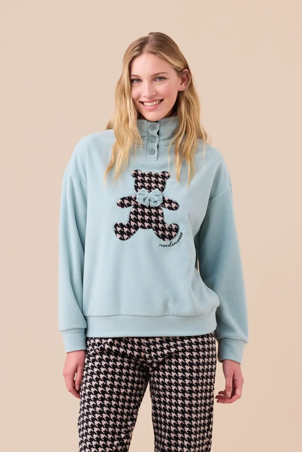 Pigiama donna invernale in micropile articolo pidi