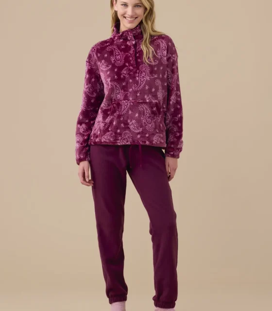 Pigiama donna coral articolo cachemire.