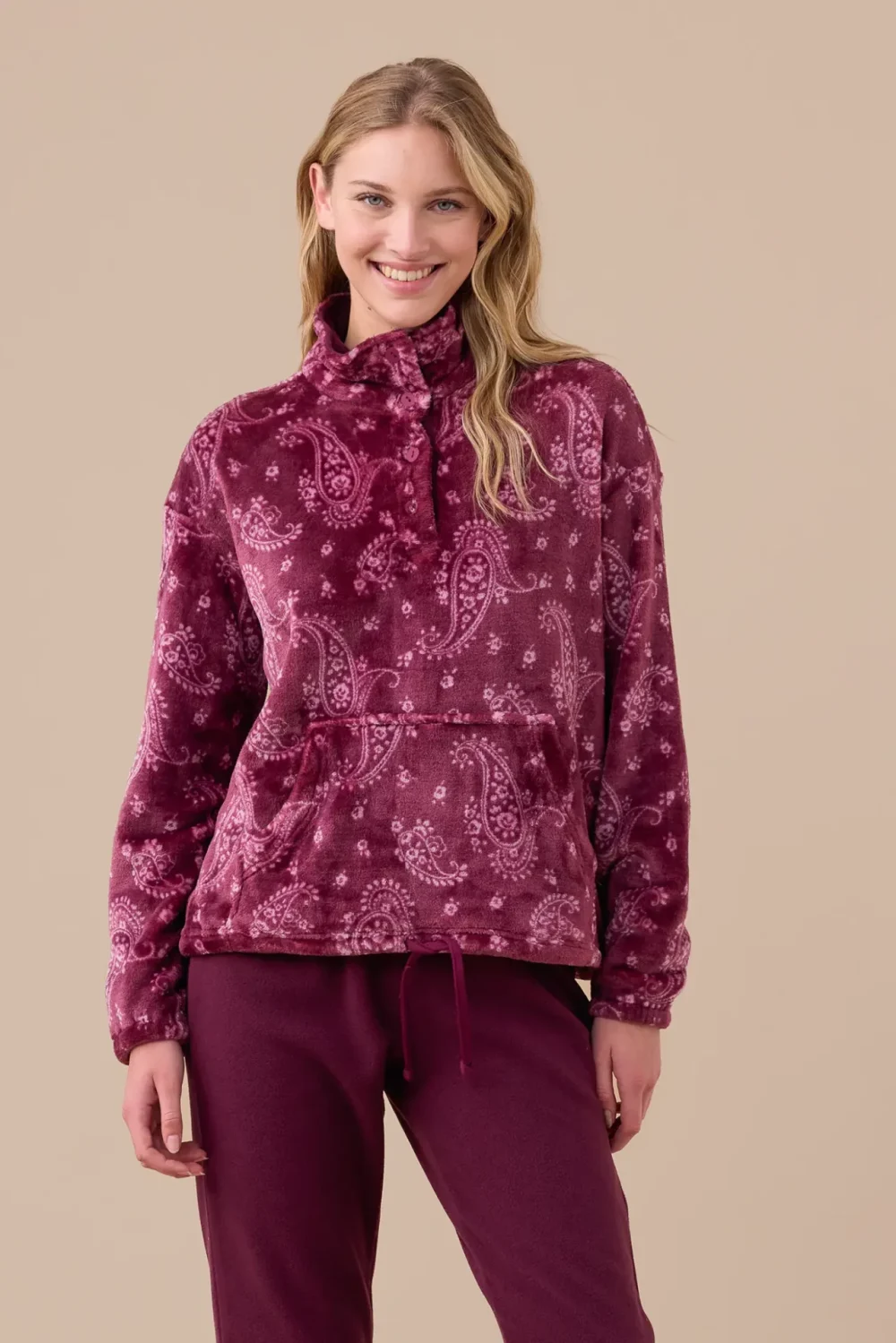 Pigiama donna coral articolo cachemire.