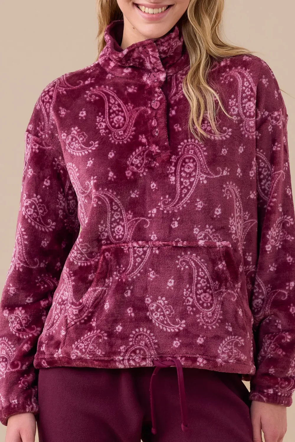 Pigiama donna coral articolo cachemire.