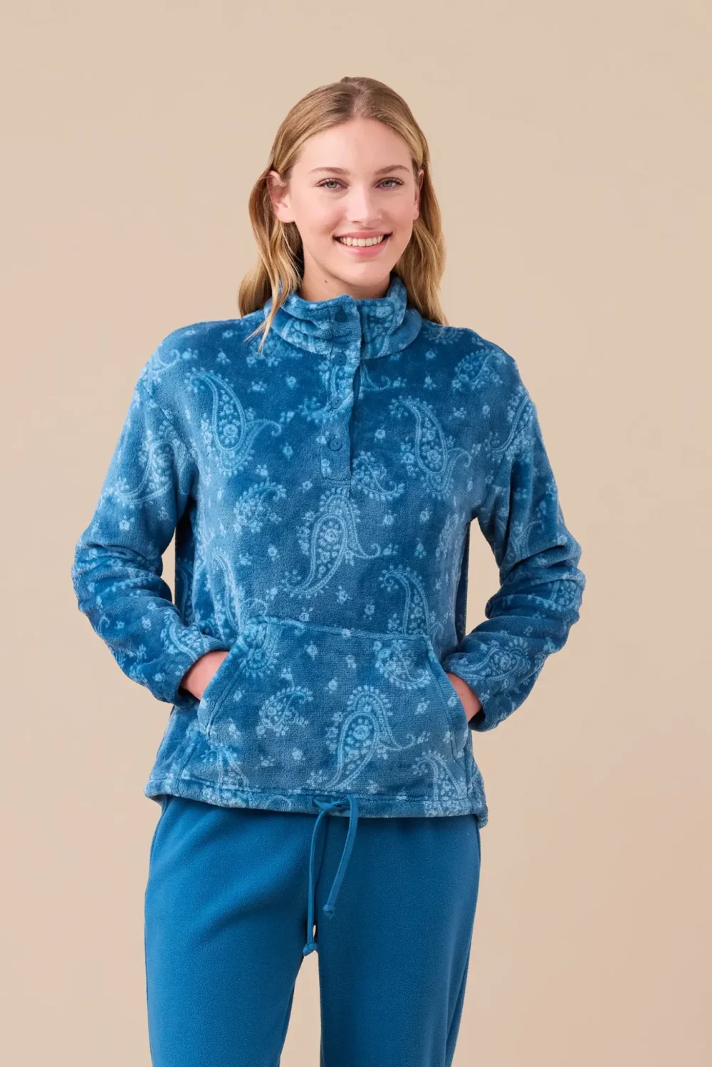 Pigiama donna coral articolo cachemire.