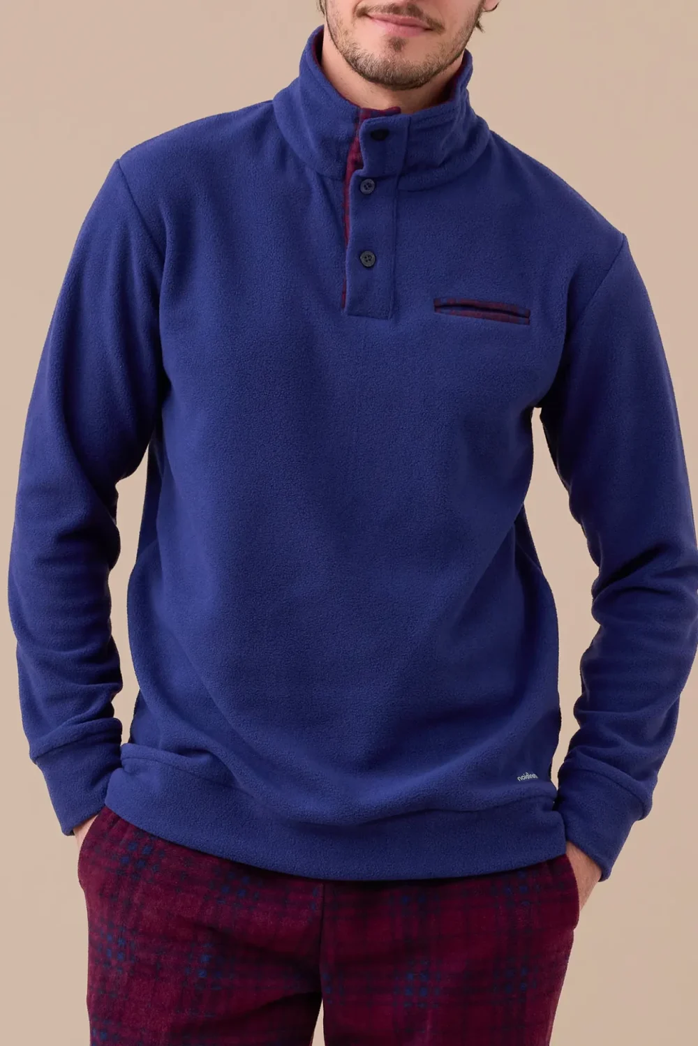 Pigiama uomo invernale in micropile articolo sandro