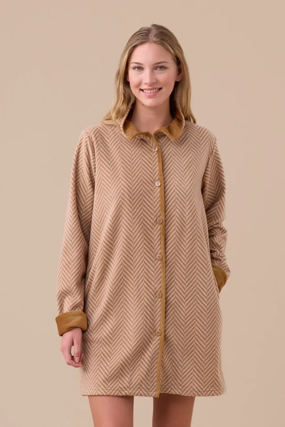 Vestaglia donna micropile articolo velvet.