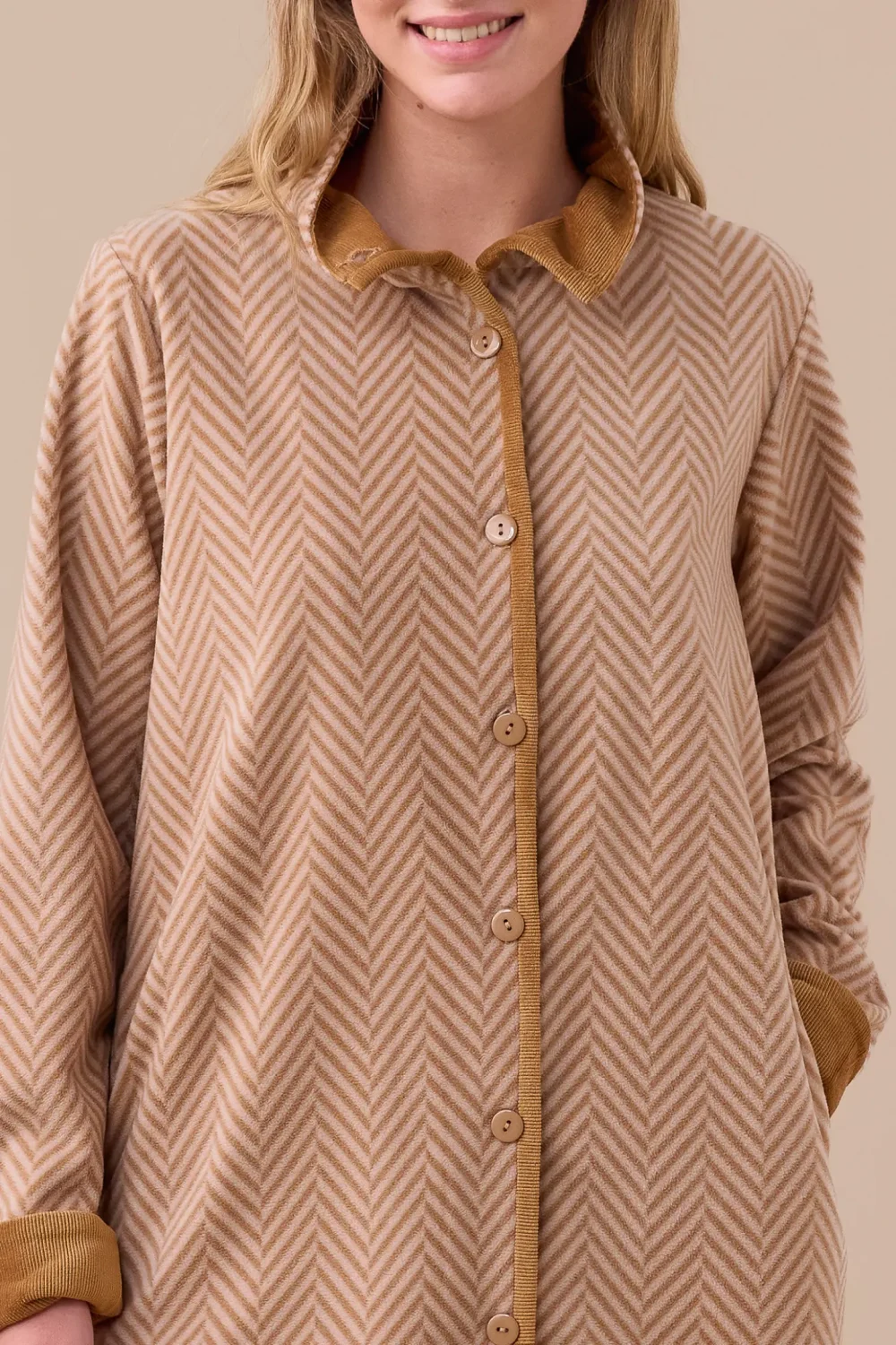 Vestaglia donna micropile articolo velvet.