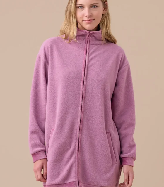 Vestaglia donna micropile articolo unito