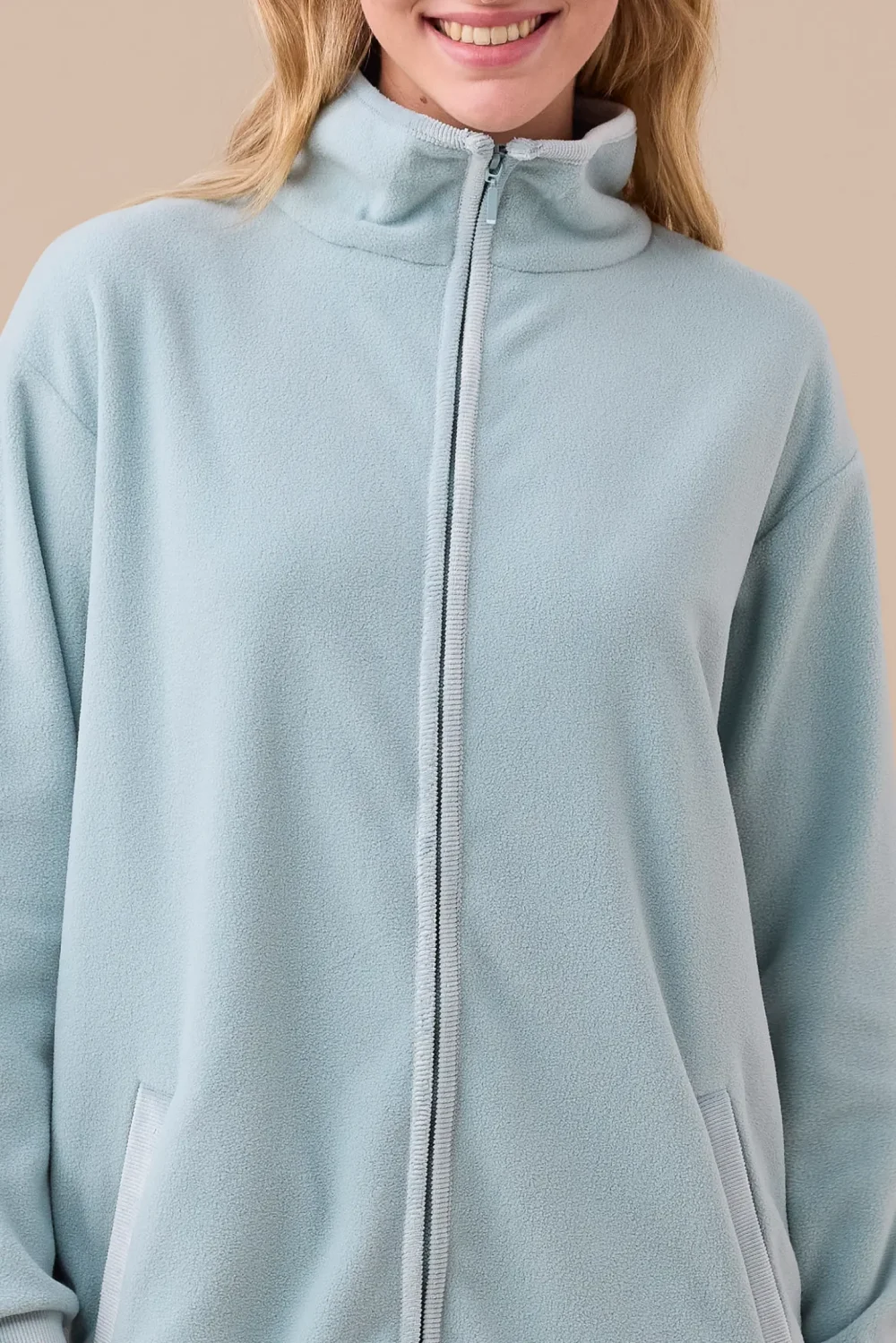 Vestaglia donna micropile articolo unito