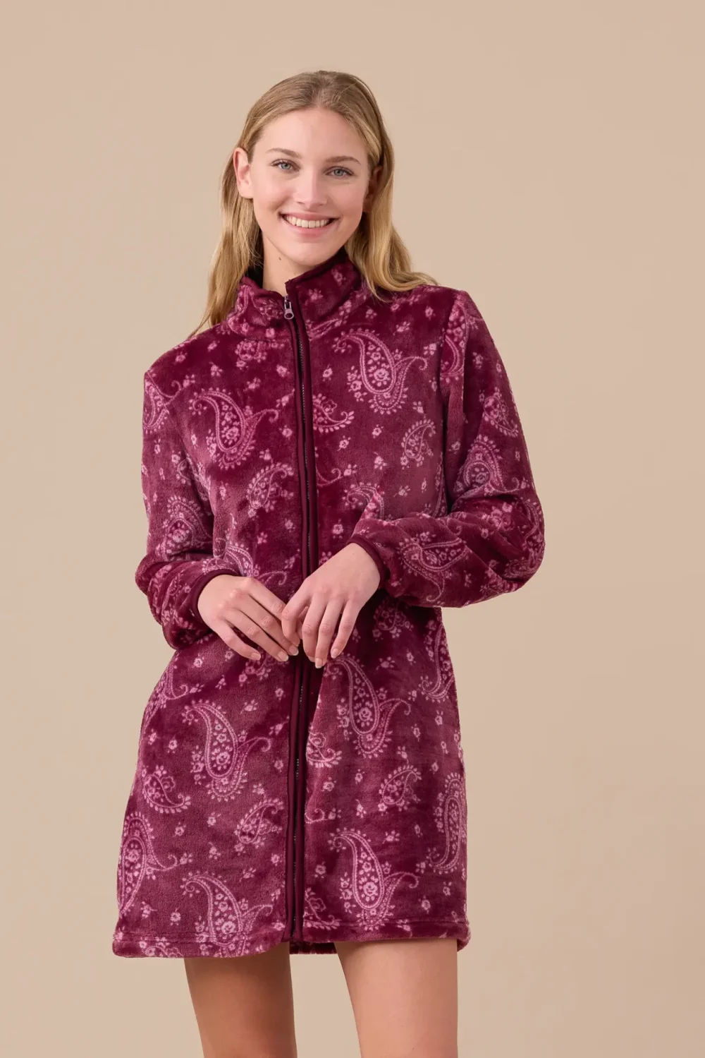 Vestaglia donna coral articolo cachemire