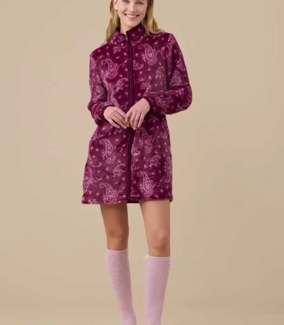 Vestaglia donna coral articolo cachemire