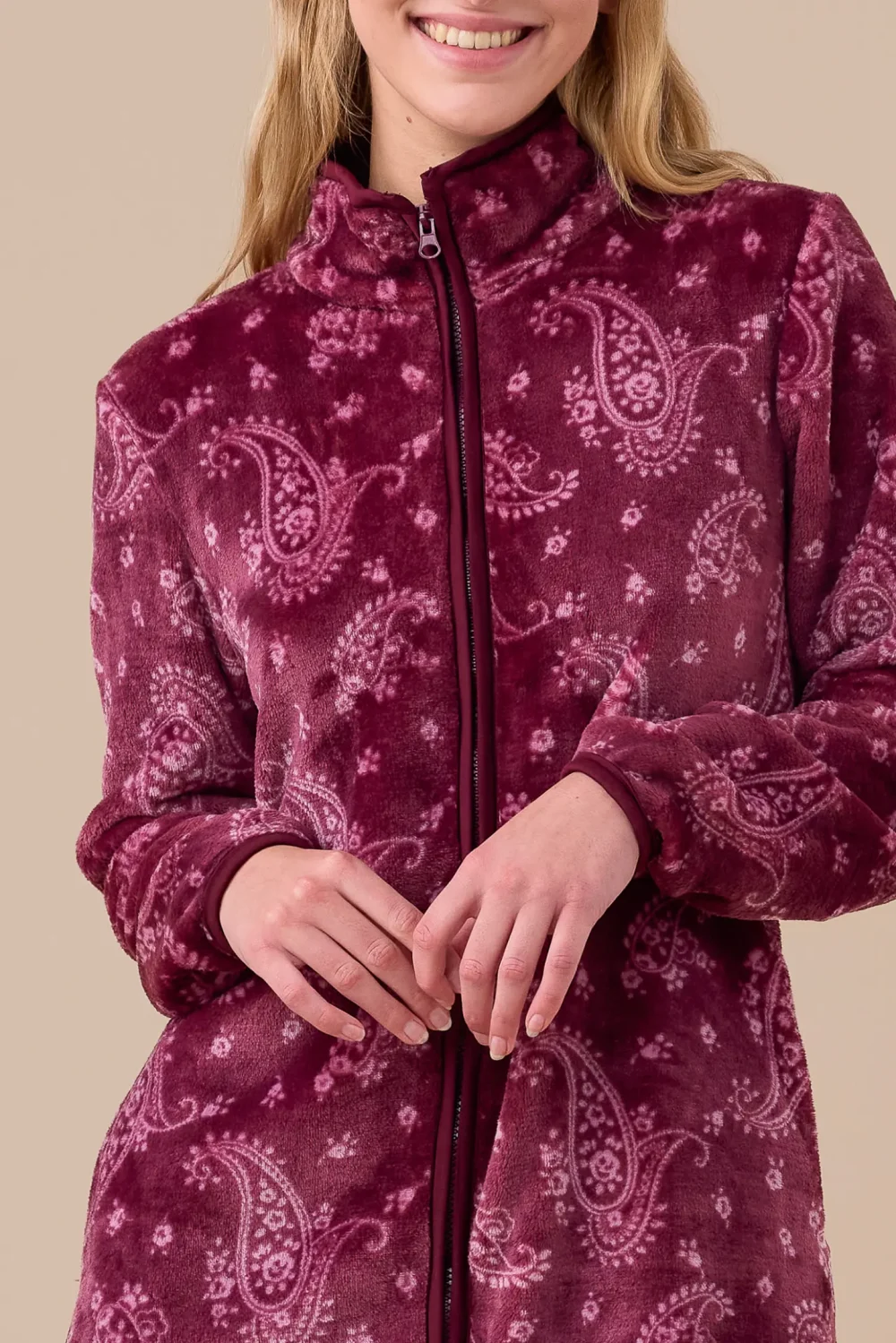 Vestaglia donna coral articolo cachemire