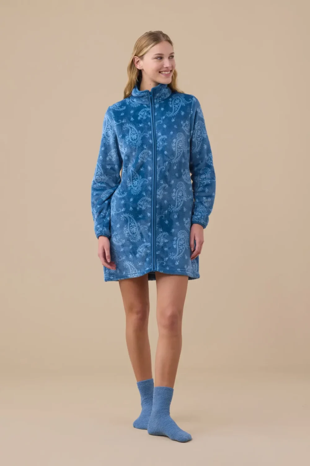 Vestaglia donna coral articolo cachemire