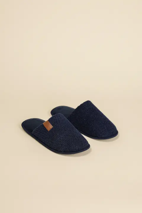 Pantofola invernale uomo in acrilico articolo midi