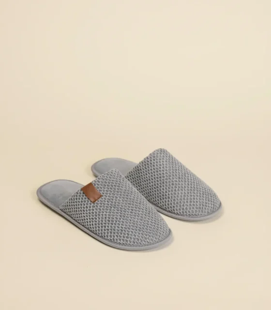 Pantofola invernale uomo in acrilico articolo midi