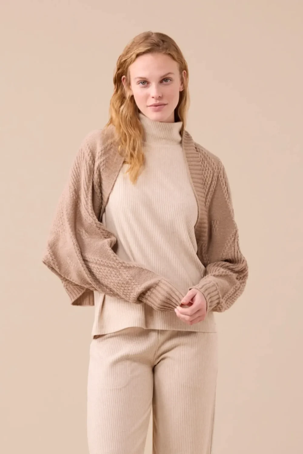 Coprispalle donna in maglia articolo marty